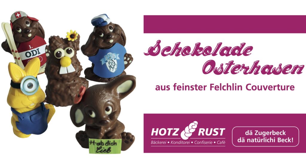 Efficiency Club Zug, Osterhasengiessen, Bäckerei Hotz-Rust AG, 18. März 2026